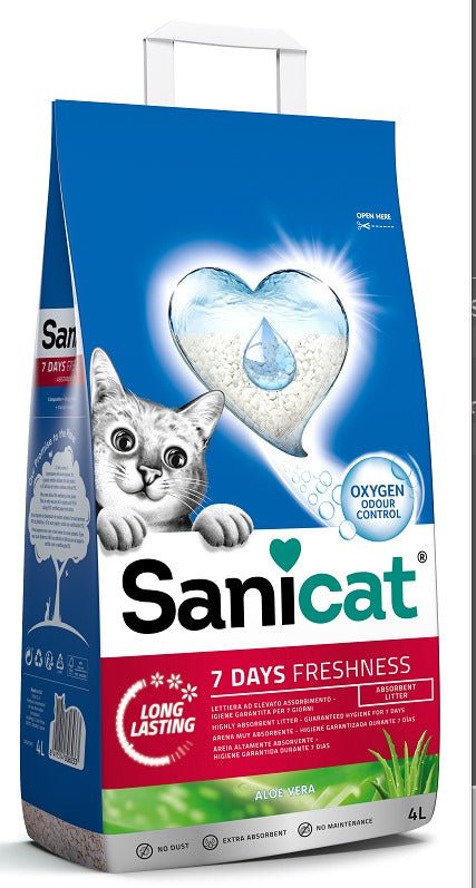 Lettiera Sanicat 4lt lunga durata - Sudpetfood