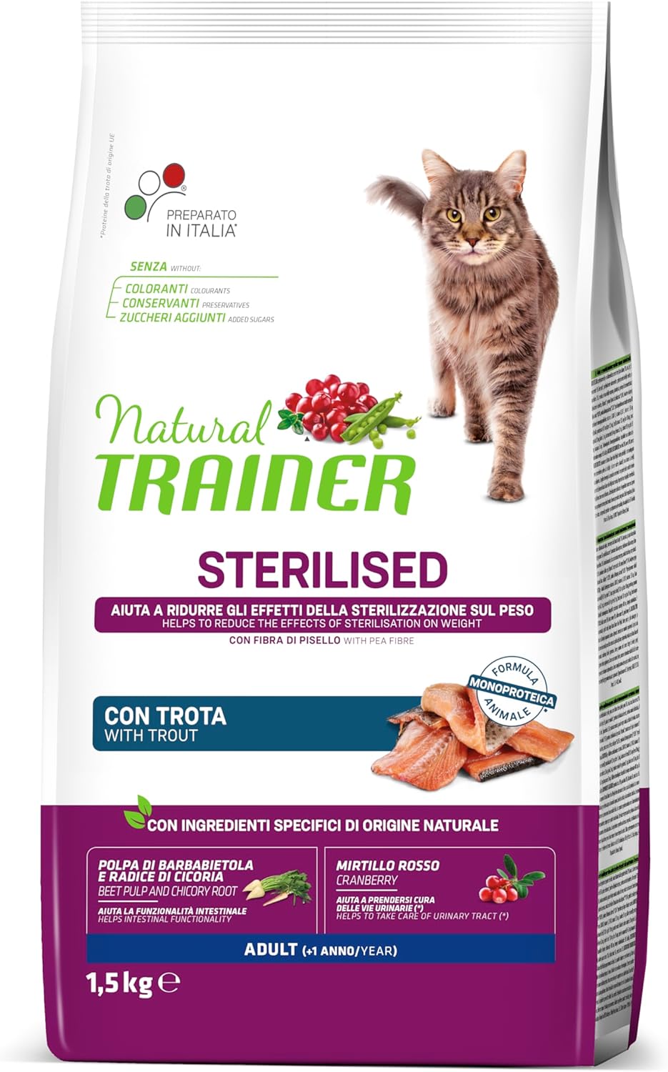 Natural trainer Trota 1,5kg - Sudpetfood