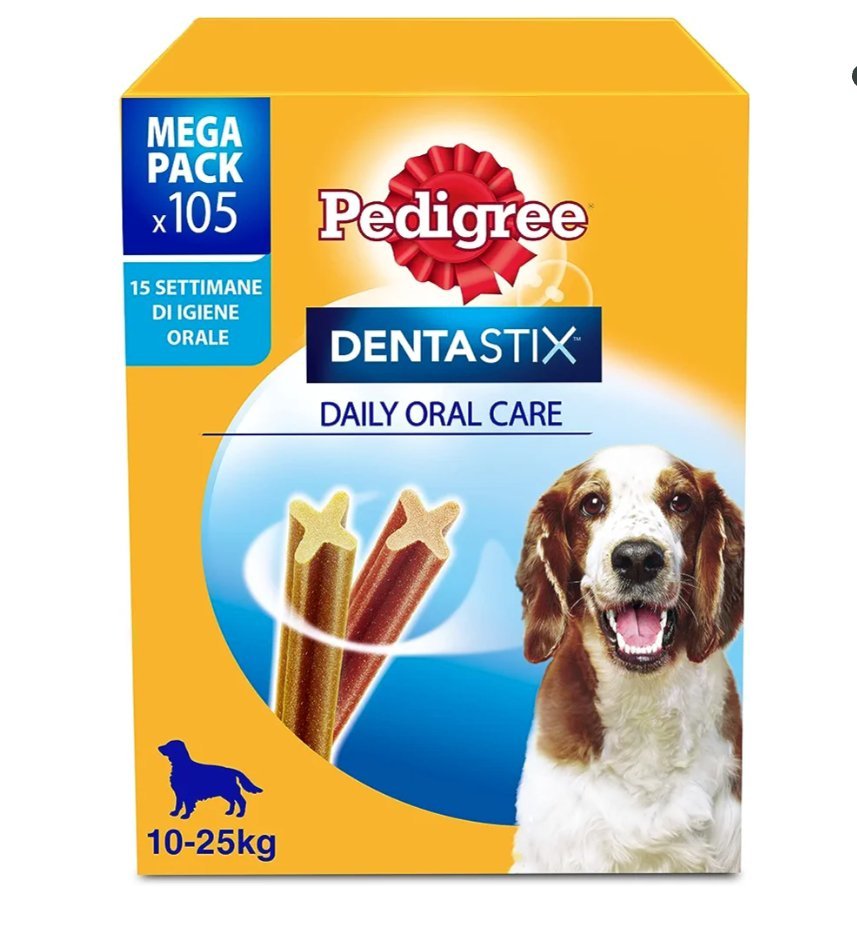 Pedigree Dentastix Medium megapack 105pz - Sudpetfood