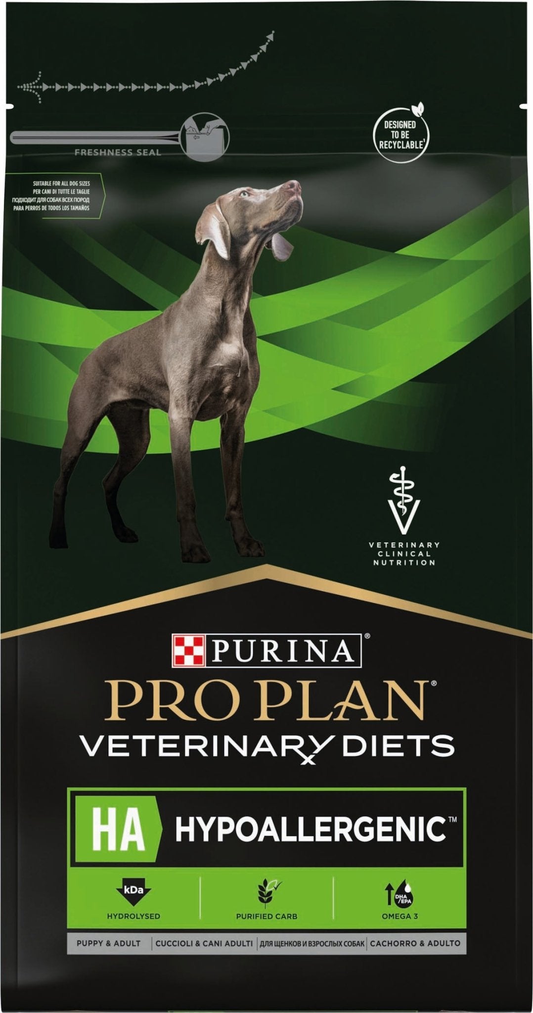 Purina Pro Plan Veterinary Diets HA Hypoallergenic 3kg - Sudpetfood