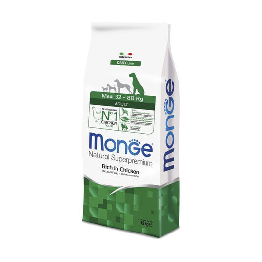 Monge Adult Maxi pollo 12kg - Sudpetfood