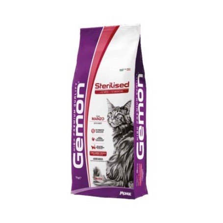 monge gemon sterilised gatto manzo 7kg - Sudpetfood