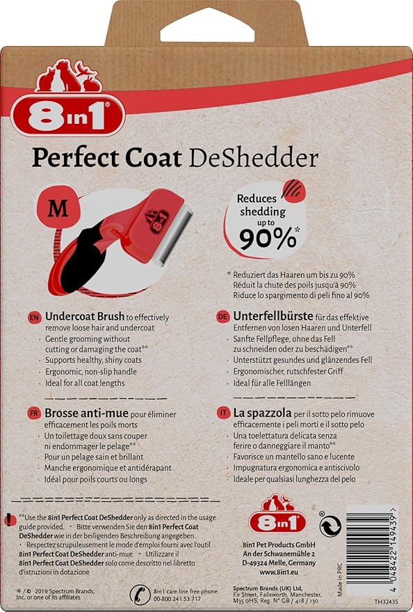 Spazzola per sottopelo M - Sudpetfood