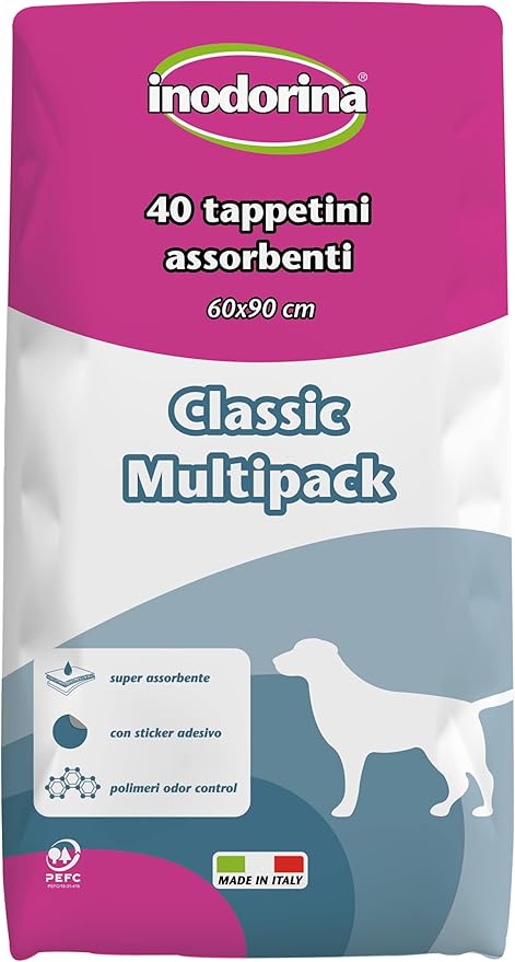 Tappetini assorbenti 60x90 cm 40pz - Sudpetfood